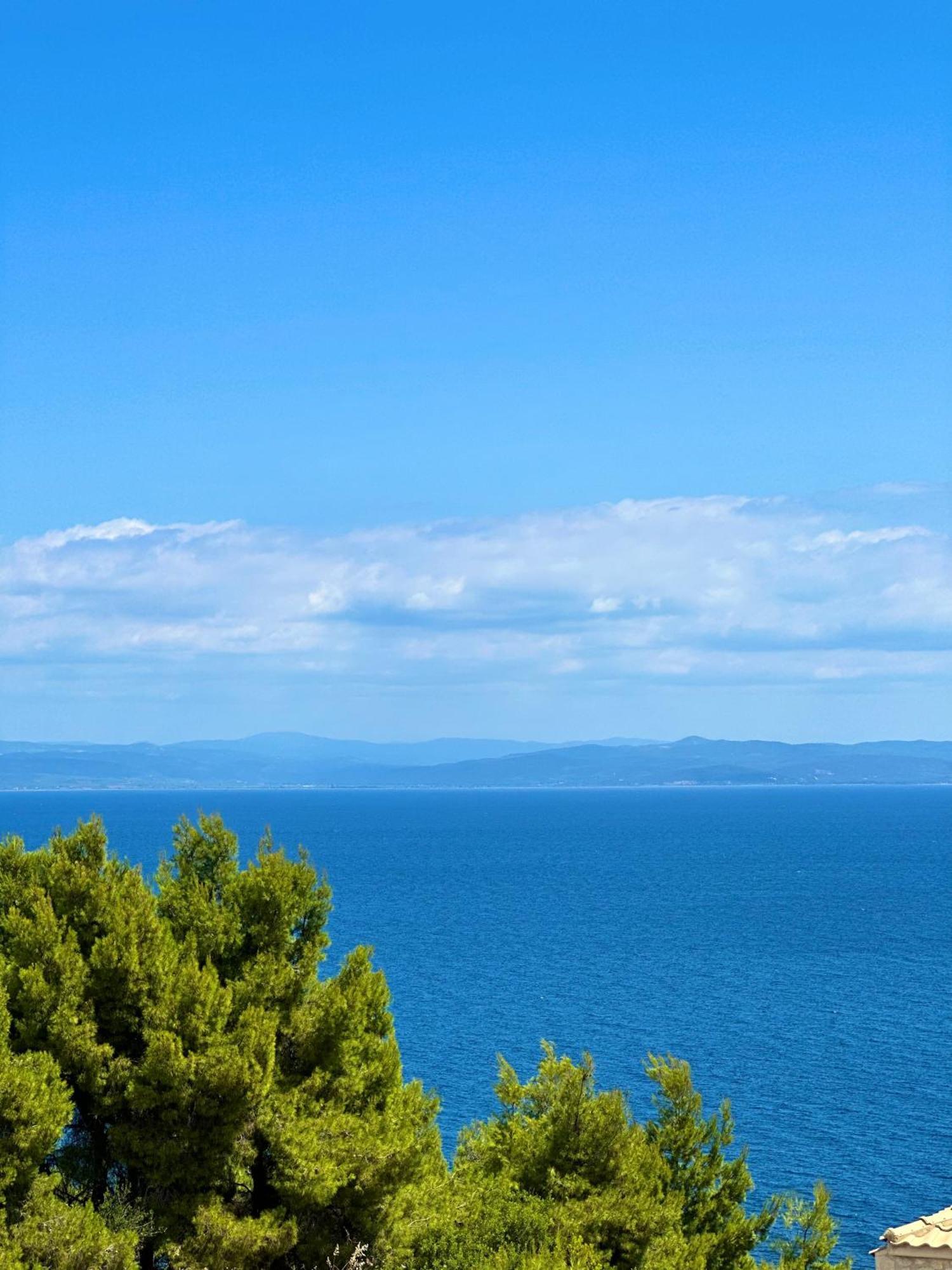 Apartamento Afytos Sea View Exterior foto